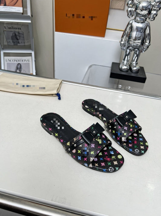 LV Flat Sandals